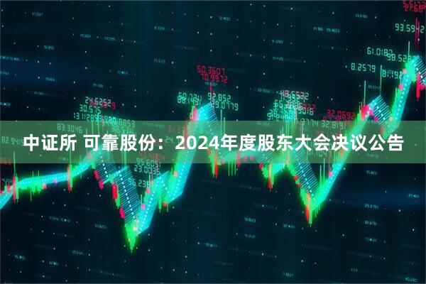 中证所 可靠股份：2024年度股东大会决议公告